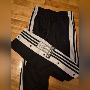 Adidas snap track pants